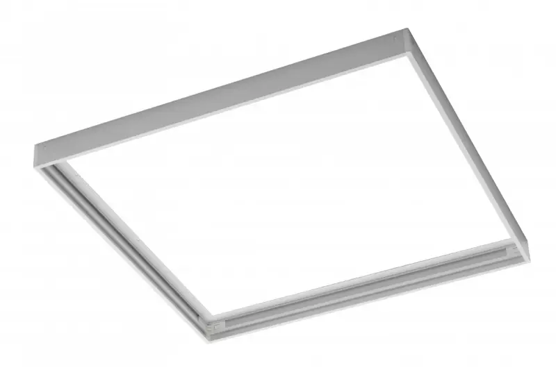 Kader voor opbouwmontage van LED-panelen 60 x 60 cm, h-43 mm, wit