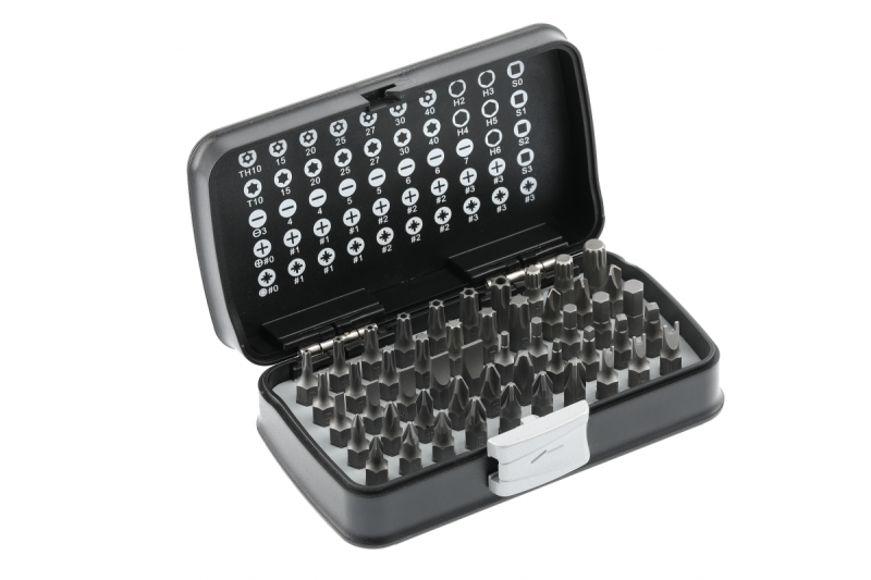 Schroevendraaierbitten-set, 50 stuks
