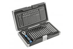 37-piece screwdriver bits set with ratchet handle