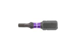 Power screwdriver bit Hex H3 25mm 5 PCS