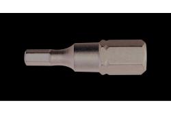 Screwdriver bit HEX6, 25 mm, 2- piece blister