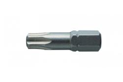 Screwdriver bit, TORX 30, 25 mm, S2 steel, 2- piece blister