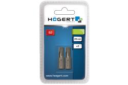 Screwdriver bit, TORX 40, 25 mm S2 steel, 2- piece blister