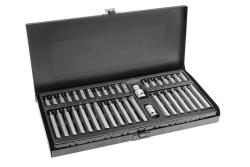 40-piece screwdriver bits set, metal box