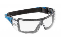 LOTZEN. protective spectacles transparent/blue one size
