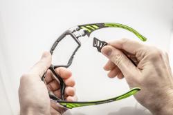 LOTZEN protective spectacles transparent/green one size