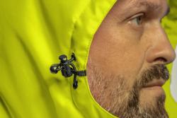 OKER warning jacket insulated bomber yellow S