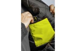 OKER warning jacket insulated bomber yellow S
