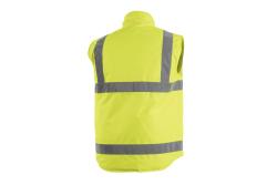 REMS warning vest double-sided yellow 2XL