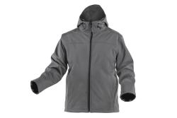 INN softshell jacket with hood graphite S