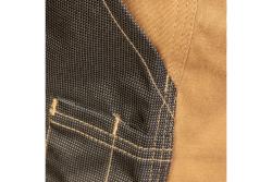 EDGAR II protective bib trousers dark beige XL (54)