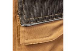 Pantalon-bavoir de protection EDGAR II, beige foncé, taille XL (54)