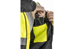 LEDA insulated warning jacket, yellow L