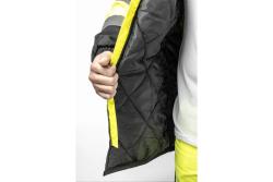 LEDA insulated warning jacket, yellow L