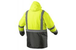 LEDA insulated warning jacket, yellow L