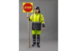 LEDA insulated warning jacket, yellow L