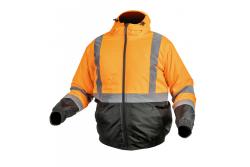 OKER insulated warning jacket bomber orange 2XL