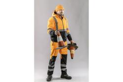 OKER insulated warning jacket bomber orange 3XL