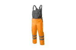 AICH isolierte Latzhose, orange, Größe L