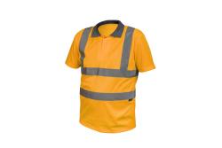 FELIX Hi visibility polyester polo shirt  orange 2XL (56)
