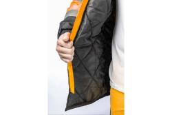 LEDA warning jacket parka insulated orange M