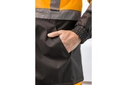 LEDA warning jacket parka insulated orange M
