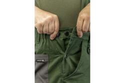 Pantalon de sécurité à bretelles RUWER, vert forêt, taille S