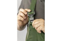 RUWER Safety bib trousers forest green S