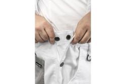 SALM Safety bib trousers white S