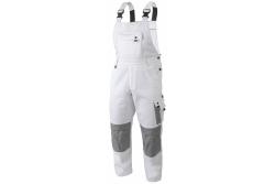 SALM Safety bib trousers white S