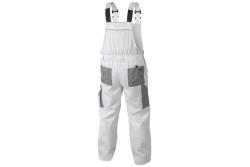SALM Safety bib trousers white S