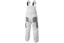 SALM Safety bib trousers white S