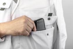SALM Safety bib trousers white S