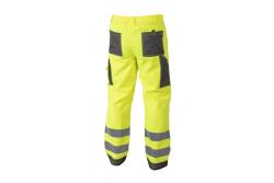 WERSE hi-vis trousers yellow XL