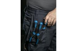 NEKAR holster trousers, pockets, navy blue S
