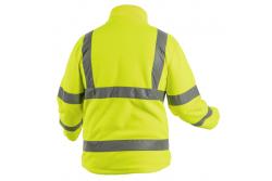 ALAND Fleece-Sweatshirt, gelb, Größe L