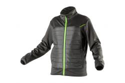 LEVIN Hybrid-Fleecejacke, schwarz, Größe M (50)