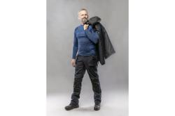 OSTE Thermoshirt, nahtlos, langärmelig, blau, 3XL–4XL