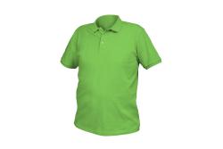 TOBIAS Baumwoll-Poloshirt, grün, Größe L (52)