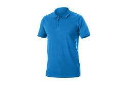 TOBIAS Baumwoll-Poloshirt, blau, 3XL (58)
