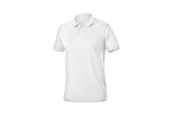 TOBIAS Polohemd aus Baumwolle, weiß, 2XL (56)