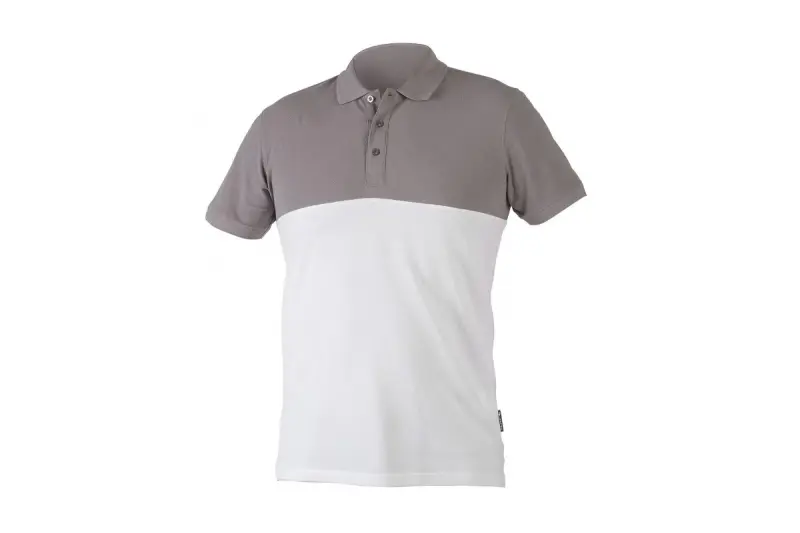 URFT-poloshirt wit-asfalt S