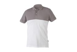 URFT Polo T-shirt white-asphalt XL