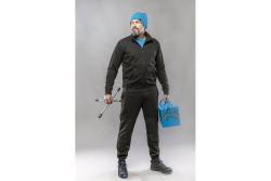BREND cotton sweatshirt black XL