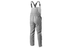 KALMIT protective bib trousers light grey S (48)