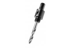 Bi-metal hole saw mandrel 14-30 mm, hex 3/8"