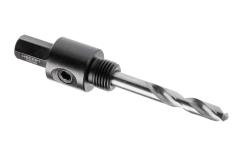 Bi-metal hole saw mandrel 14-30 mm, hex 3/8"