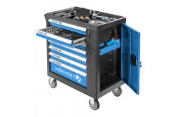 Tool cabinet, 7 drawers with side door