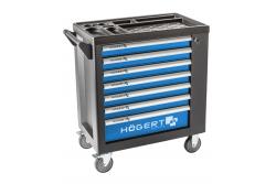 Tool cabinet, 7 drawers with side door
