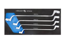Double open-end spanner set
